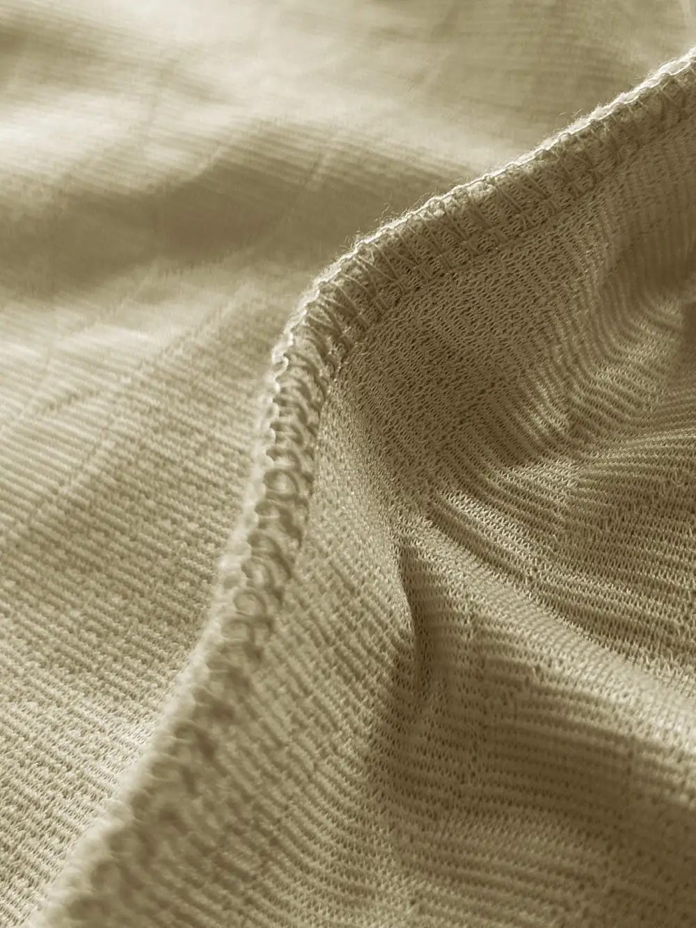 Cable Knit Faux Two-Piece Short Sleeve T-Shirt Two Set
