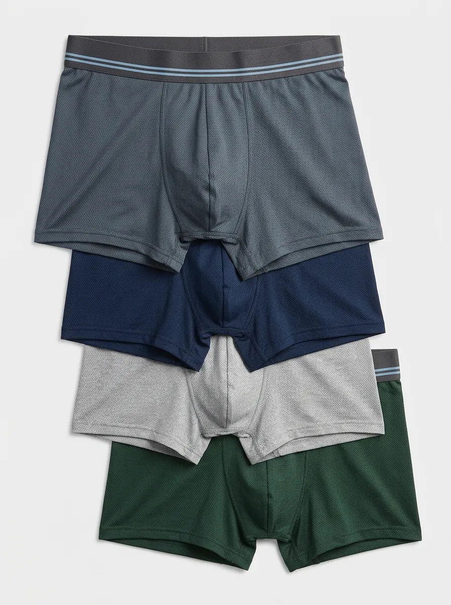 Weekend Finish Men's Four Pack Boxer Briefs