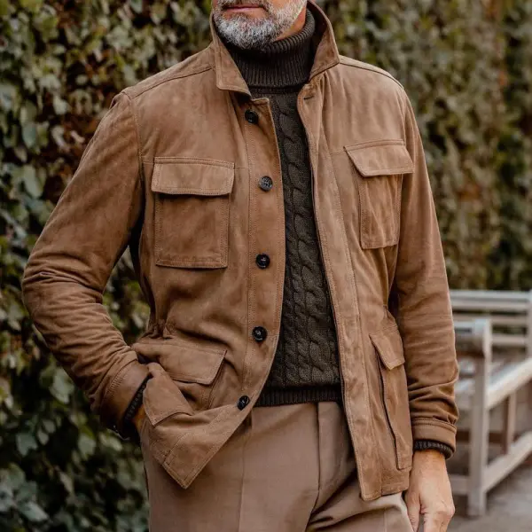 Rugged Pocket Utility Jacket