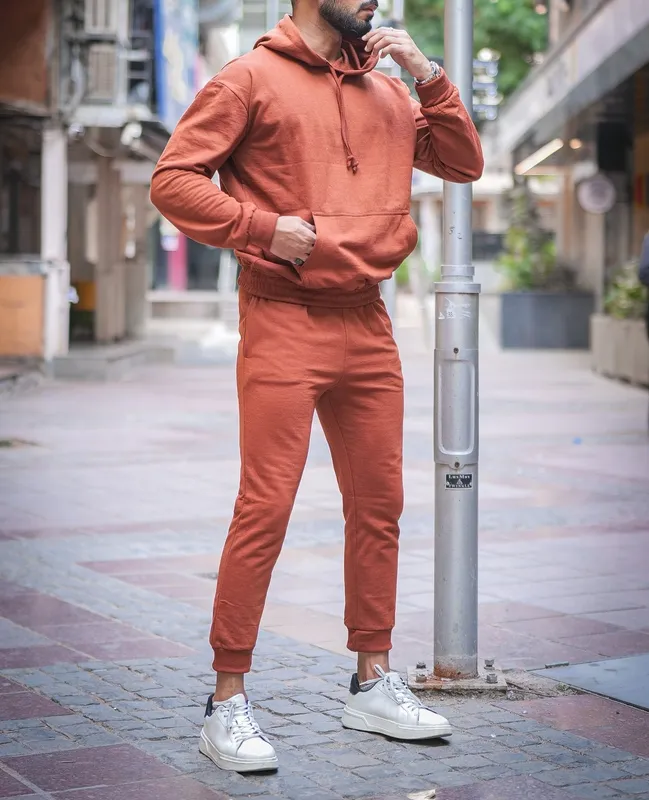 Brown Tracksuit Set