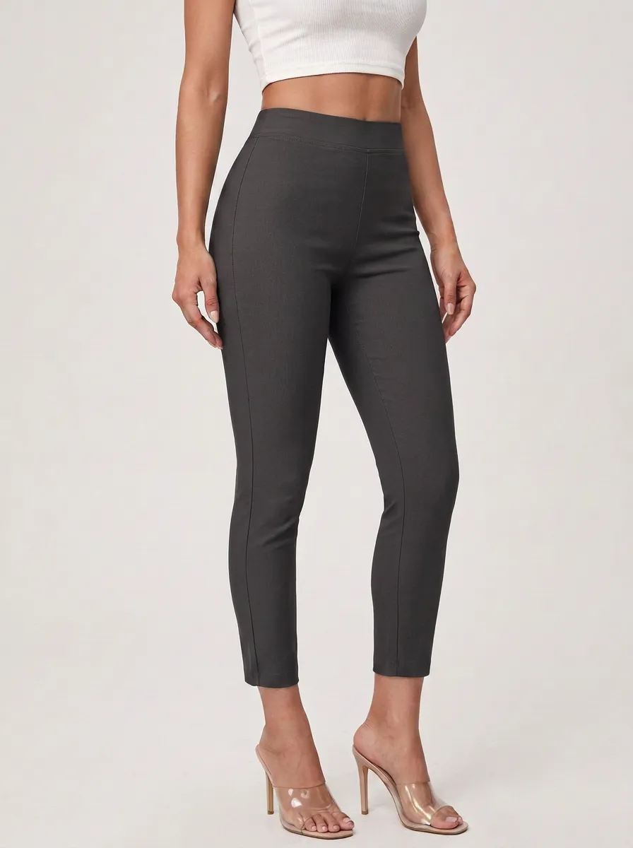 Relaxed-Fit Mid-Rise Stretch Women's Stretch Mid-Rise Pants
