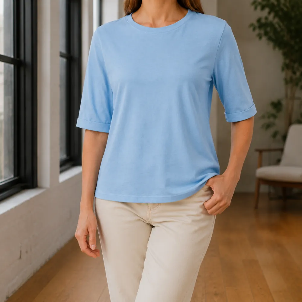 Relaxed Crew-Neck T-Shirt