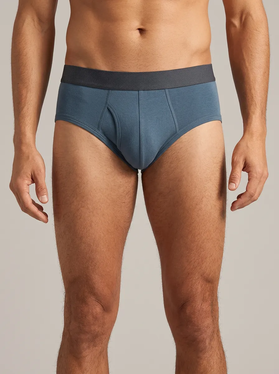 Classic Waistband Detail Style Men's Boxer Briefs