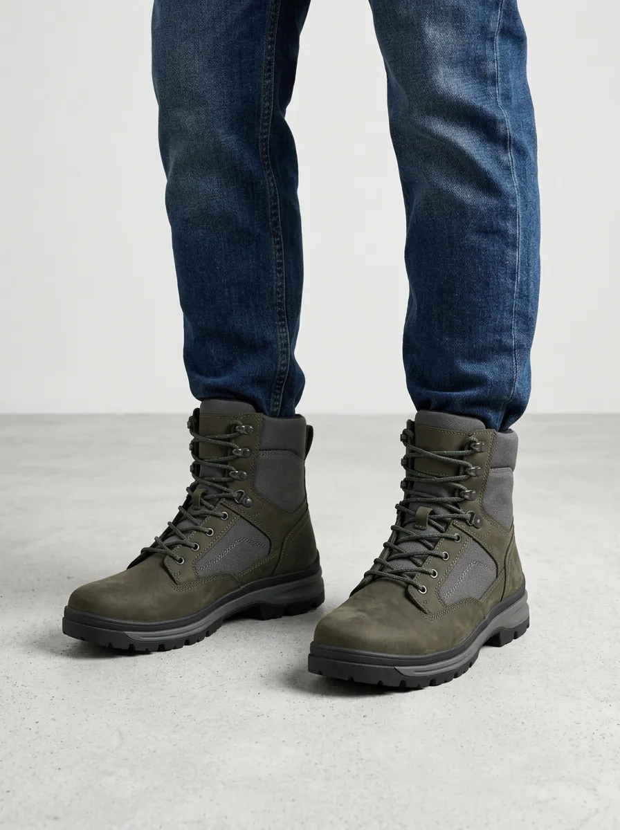Unisex Everyday Tactical Military Print Work Boots