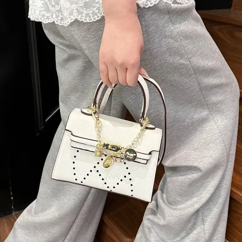 Trendsetter: Designer Leather Small Crossbody Handbag