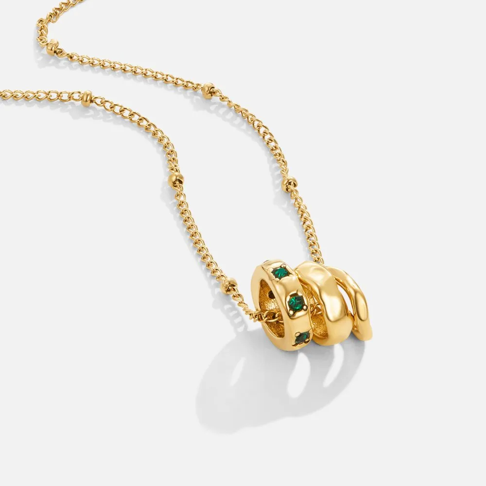Simple Pendant Adjustable Necklace