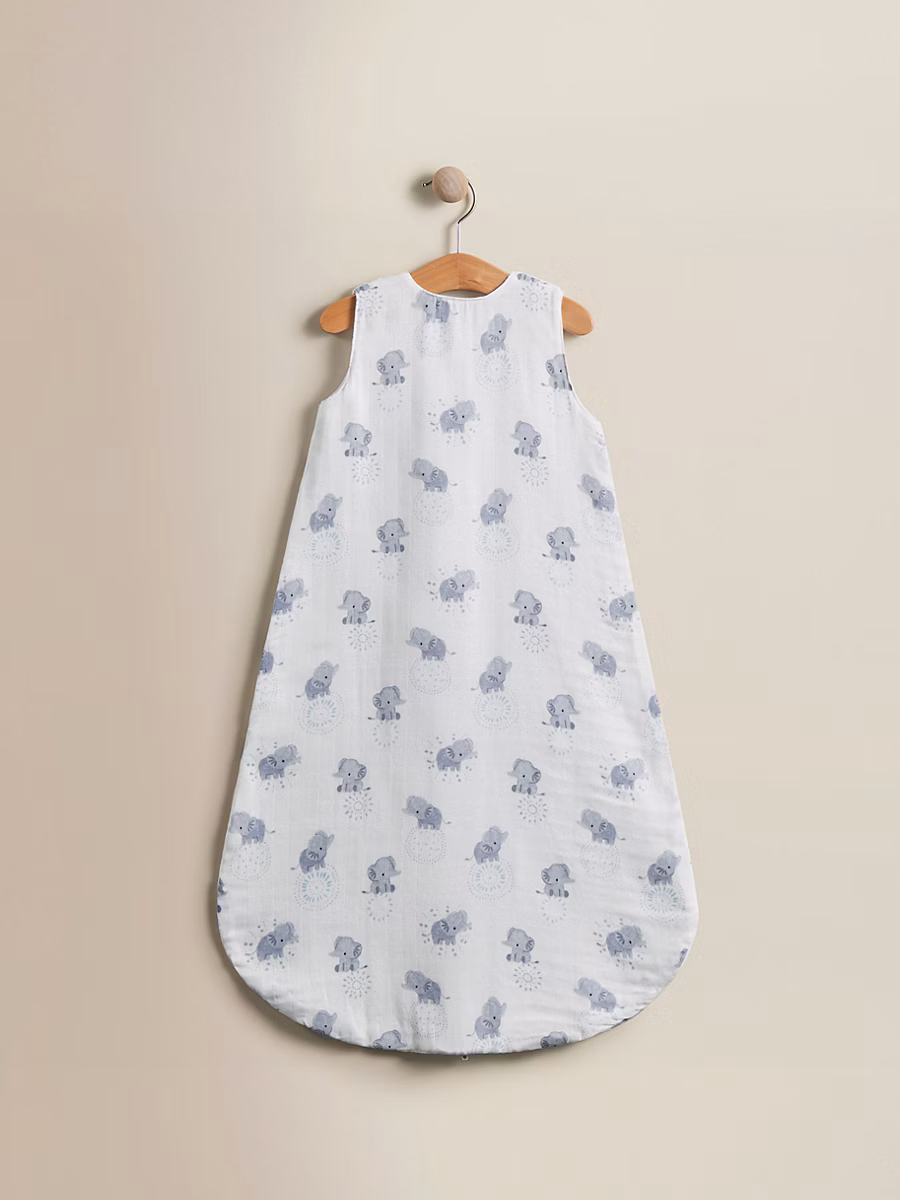 White Elephant Cotton Sleeping Bag - 0.5 Tog detail 1