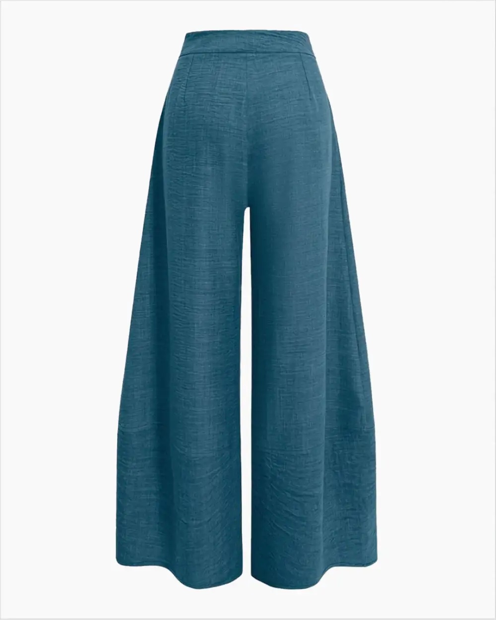 High Waist Wide Leg Trousers