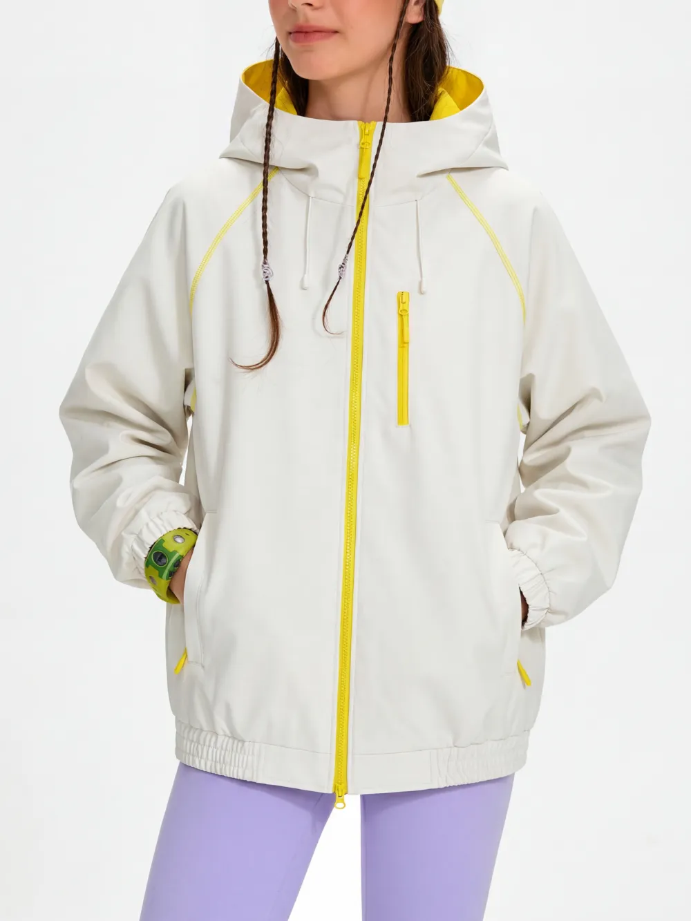 Water Resistant Wind Resistant Lightweight Outdoor Utility Jacket