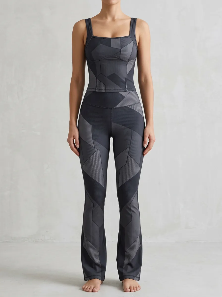 Geometric Paneled Flare Active Set
