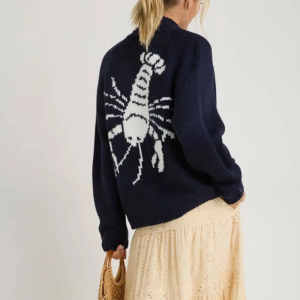Lobster Knit Cardigan