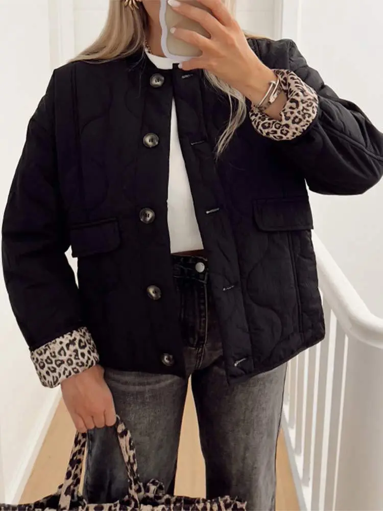 Leopard Print Everyday Coat