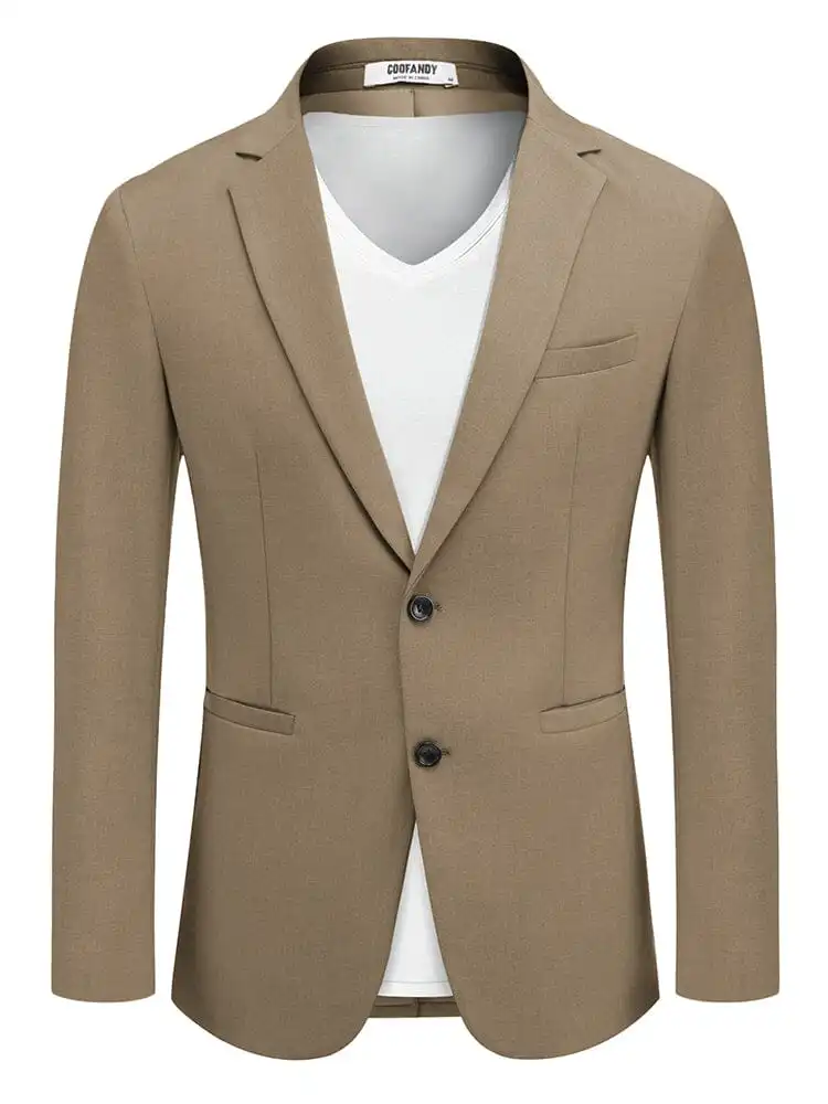 Soft Structure Tailored Blazer Jacket
