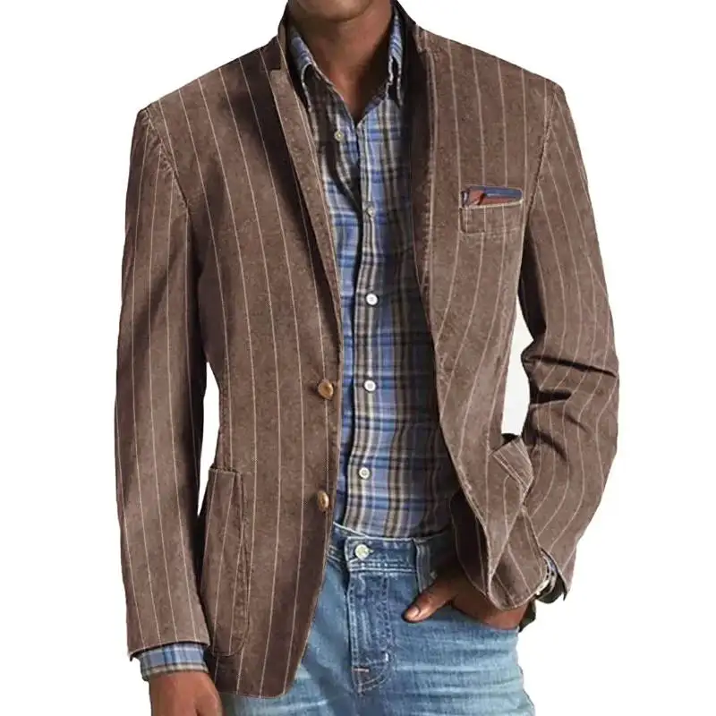 Striped Tailored Blazer