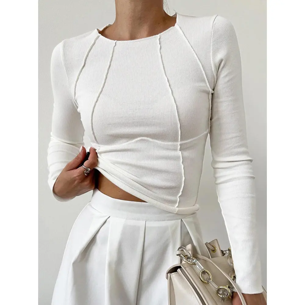 Relaxed Ribbed Top