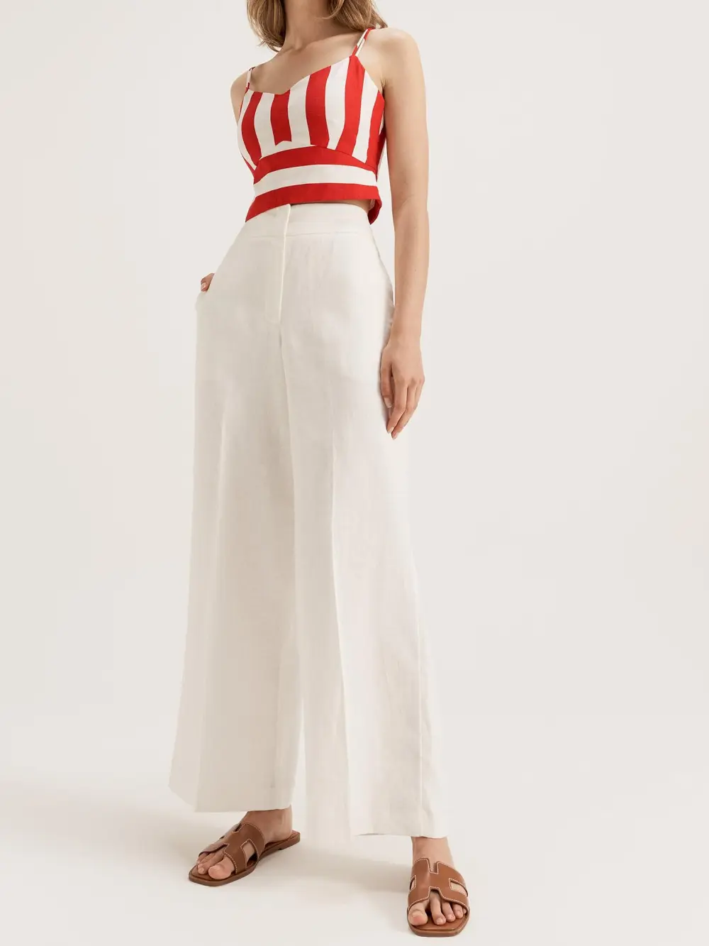 Celine Natural Fabric Pants