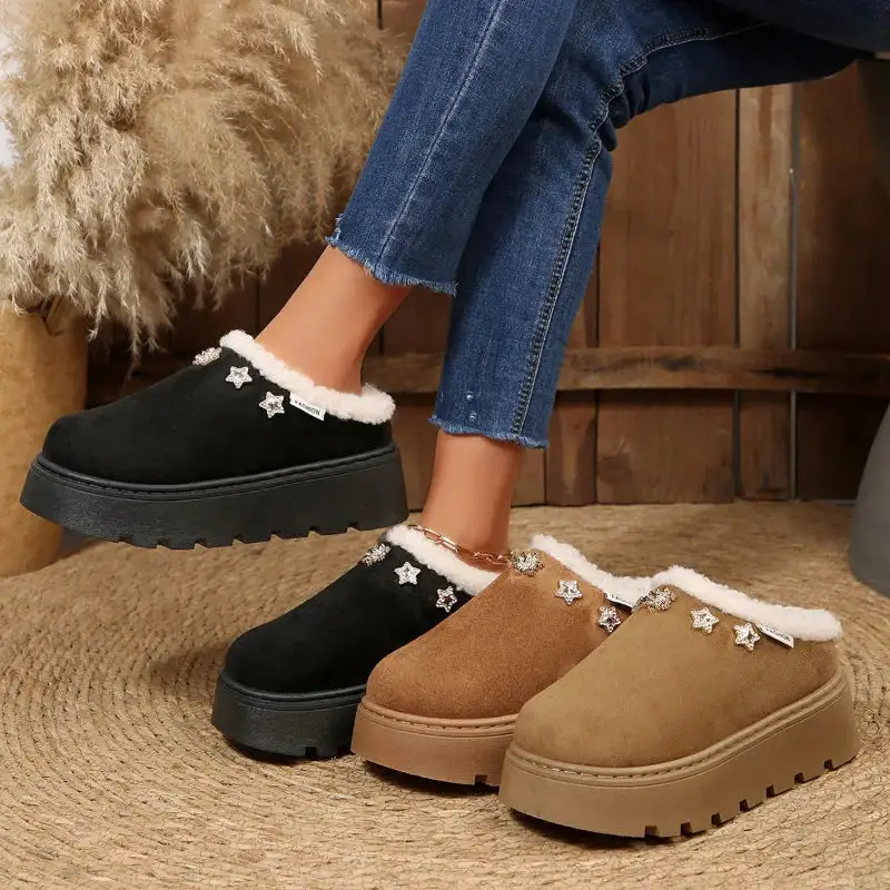 Simple Platform Indoor Slippers