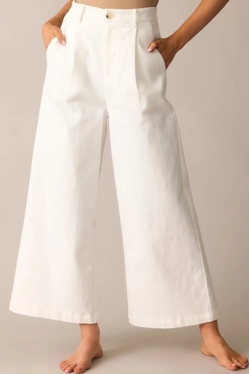 It Fate Wide Leg Cropped Jeans