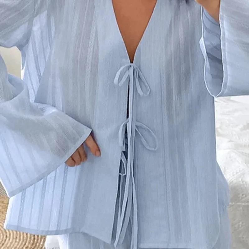 Cardigan & Shorts Set