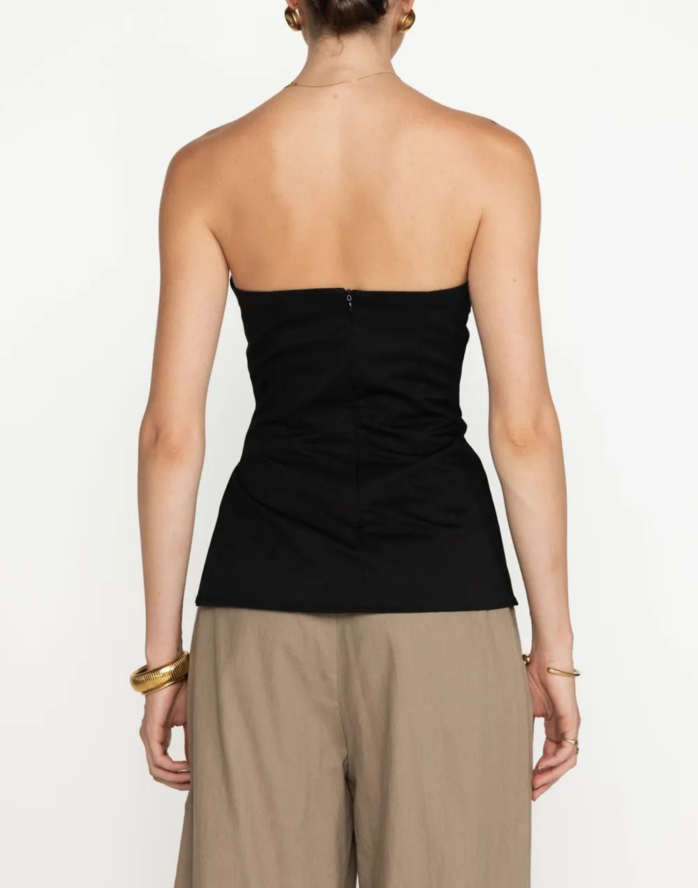 Designer Side Slit Off-Shoulder Top