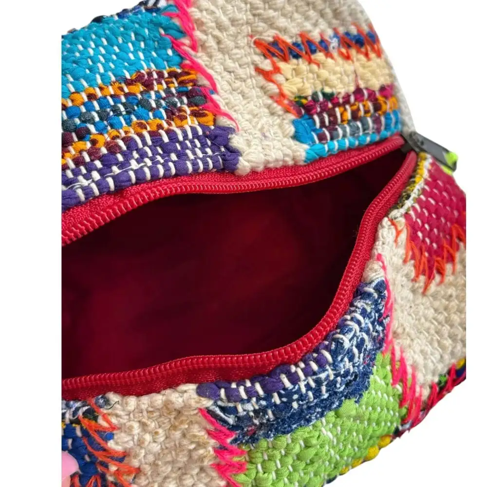 Rag Rug Origami Bag