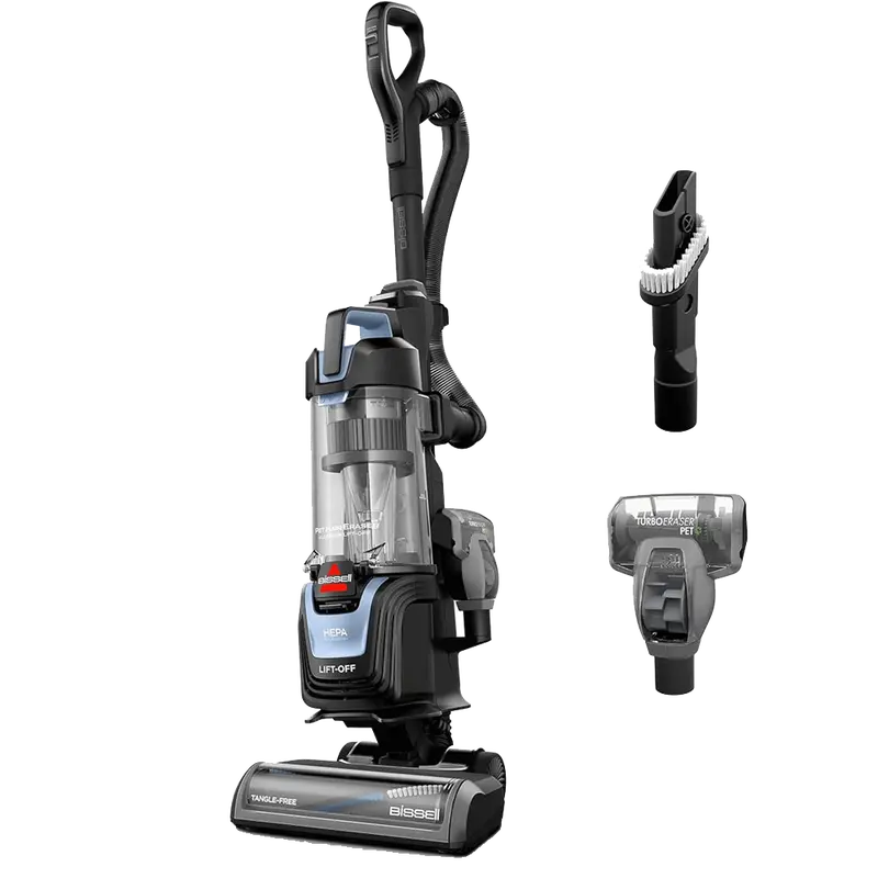 BISSELL Pet Hair Eraser Allergen Lift-Off upright vacuum with two specialty tools
