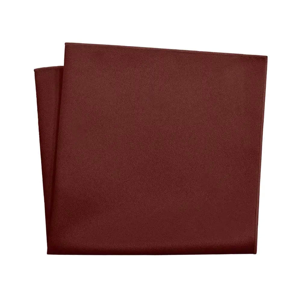 Understated Classic Solid Pocket Square