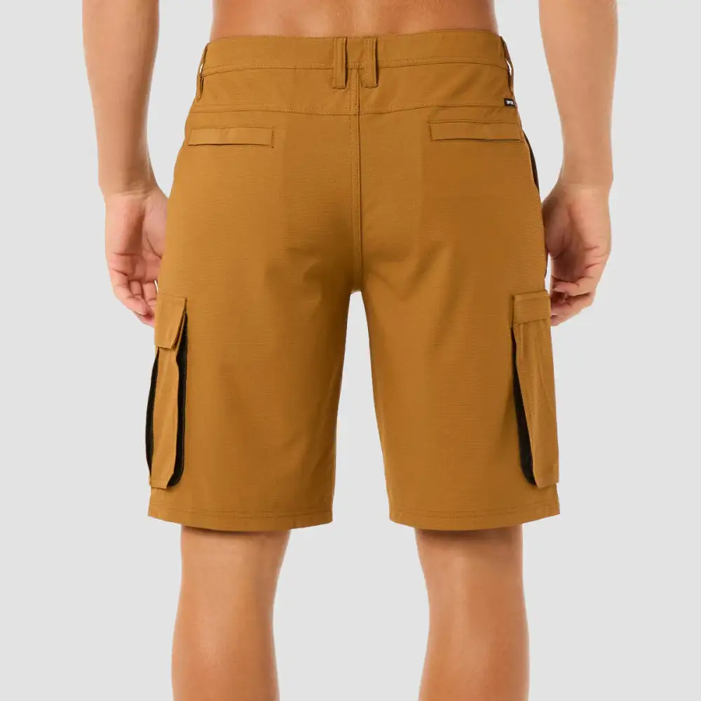 Relaxed Stretch Pocket Cargo Shorts
