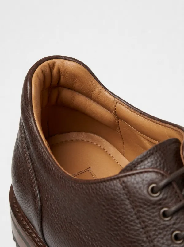 Men's Heritage Inspired Pebble-Grain Derby Dress Shoes