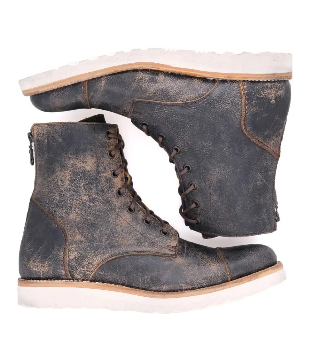 Back Zip Welted Heritage Everyday Ankle Boots