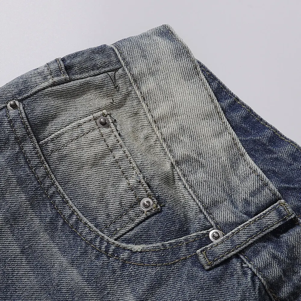 Urban Straight Leg Denim Jeans