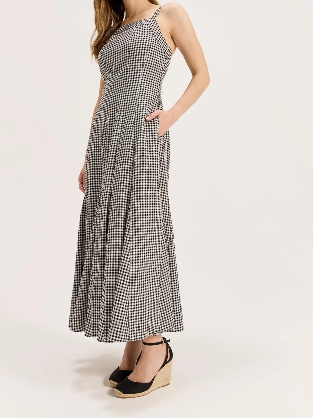 Courtside Check Dress