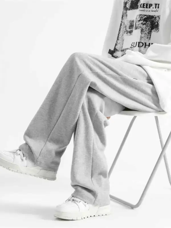 Casual Loose-Fit Drawstring Sweatpants