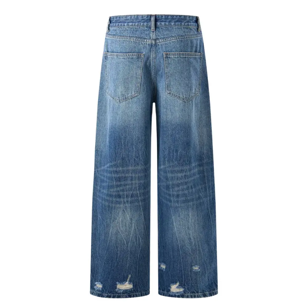Utility Washed Denim Jeans