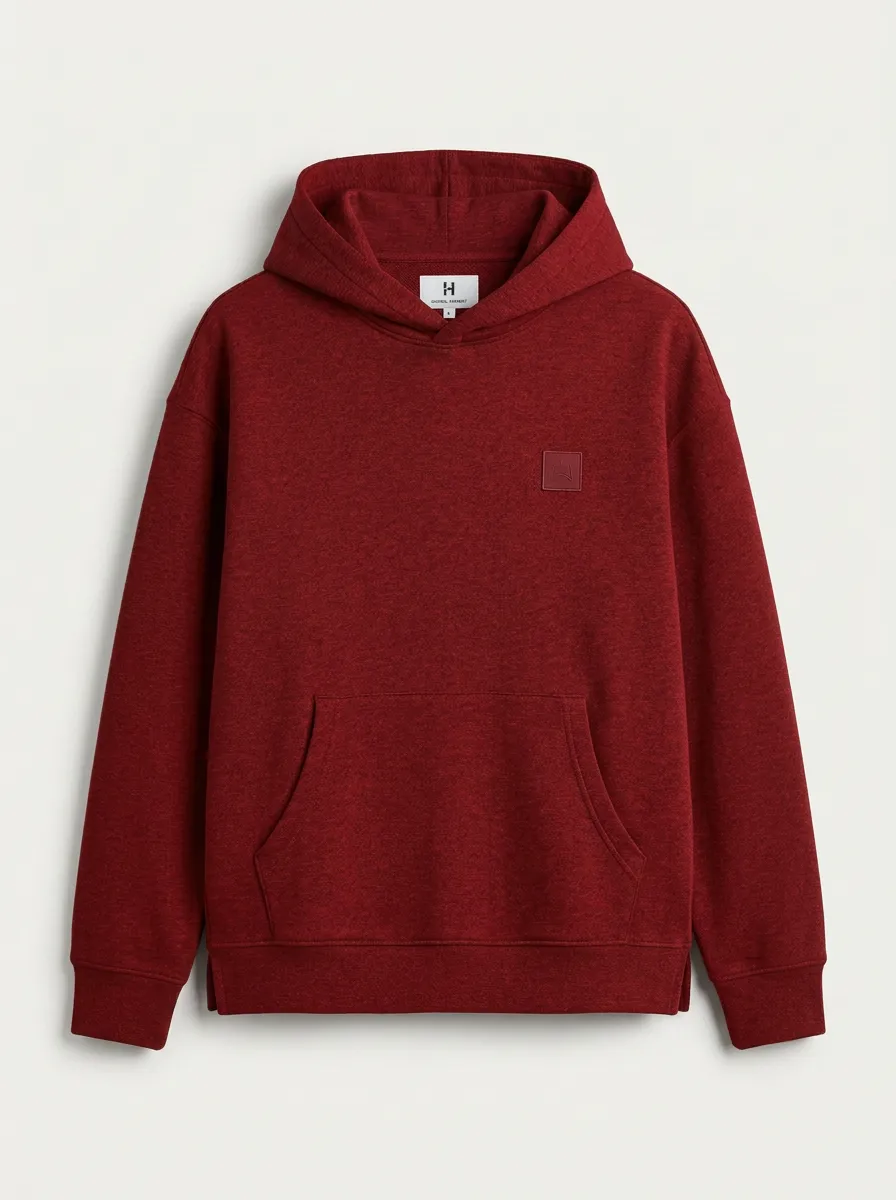 Modern Minimalist Street Look Men's Hoodie