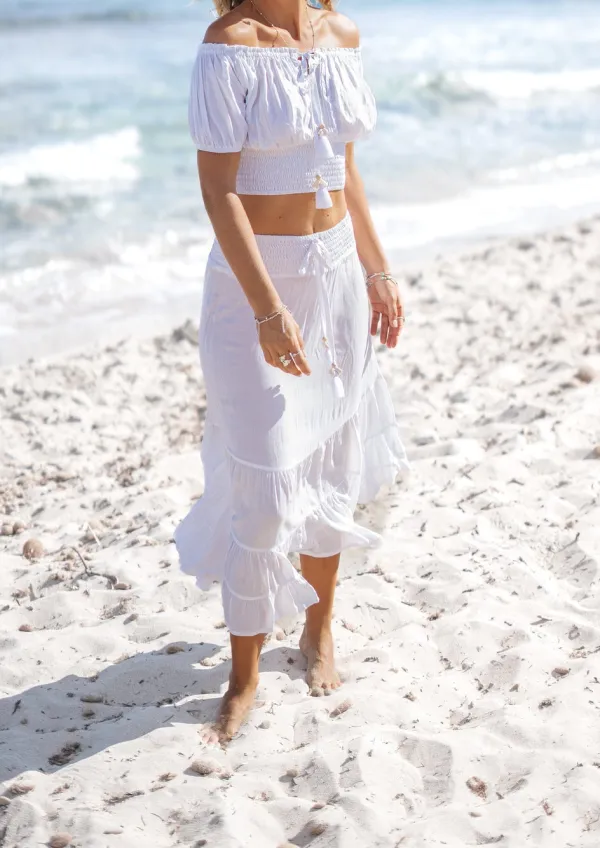 Graceful Campus Everyday Casual Skirt