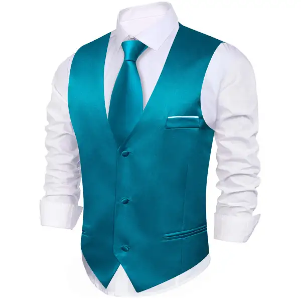 Modern V Neck Casual Formal Dress Vest