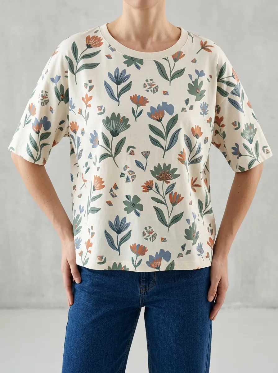 Floral Weekend T Shirt