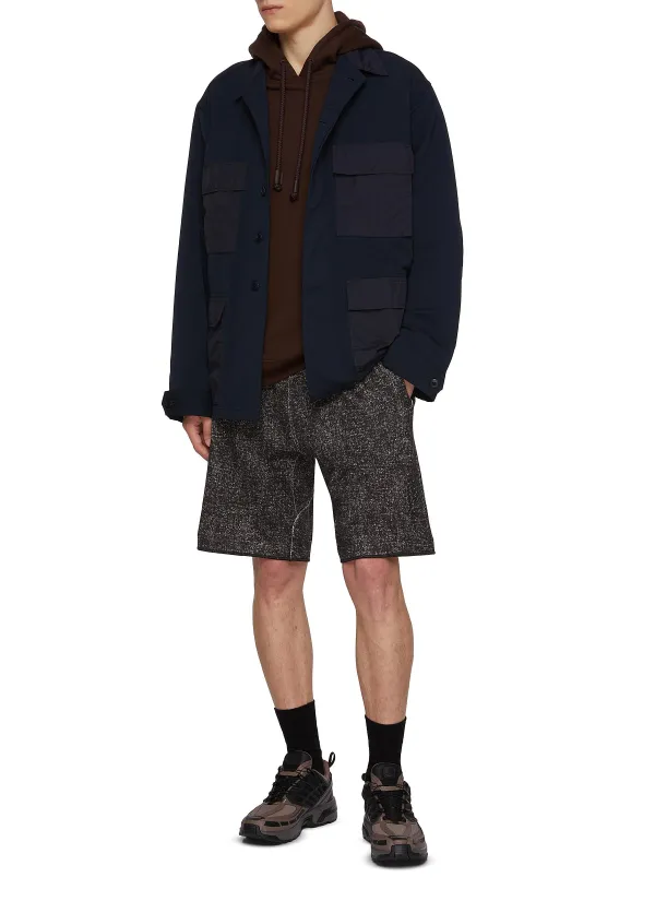 Casual Loose Breathable Dark Grey Shorts