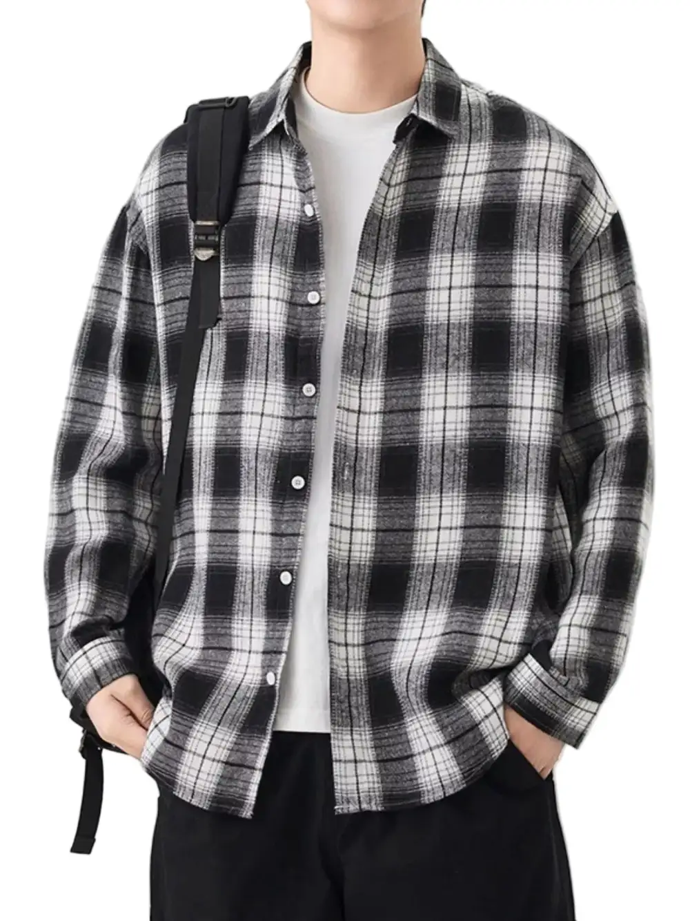 Button Up Plaid Shirt