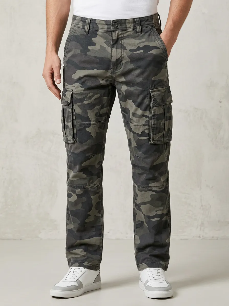 Outdoor-Utility Camouflage Camouflage Cargo Pants