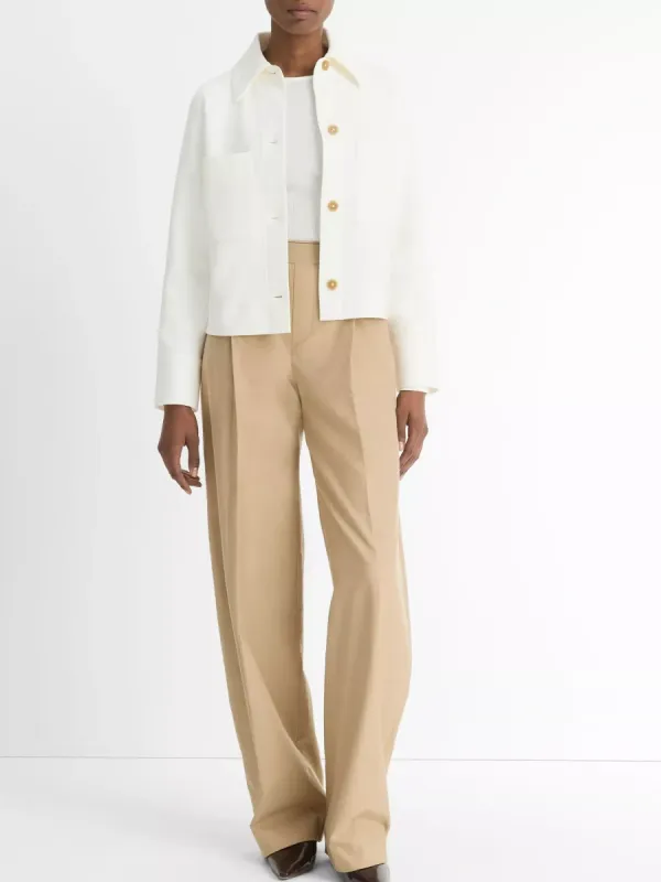 Cropped Pocket Jacket