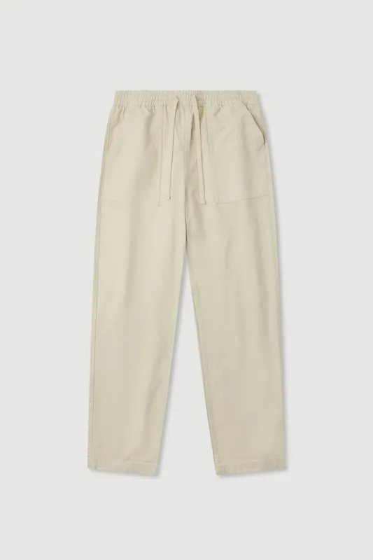 Limestone Canvas Drawstring Pants