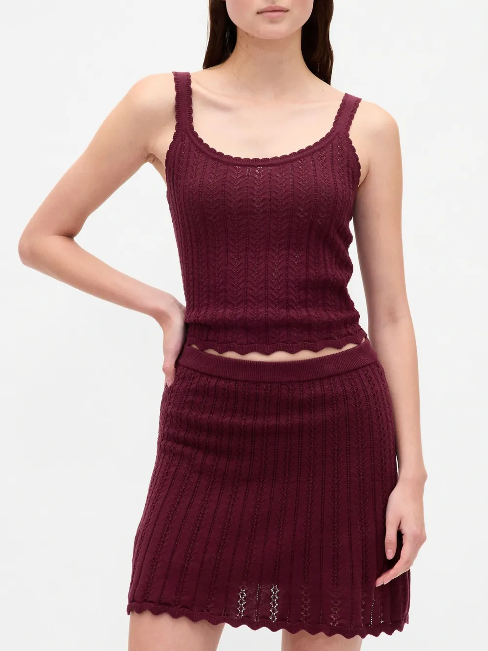 Cotton Round Neck Vest