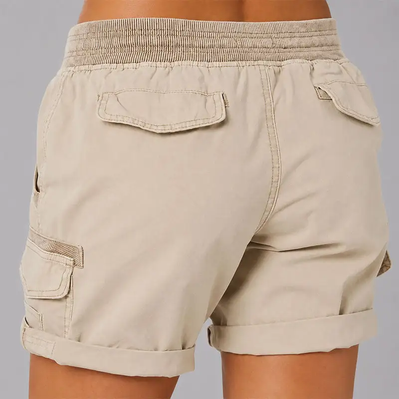 Women's Heart Graphic Cargo Lounge Shorts