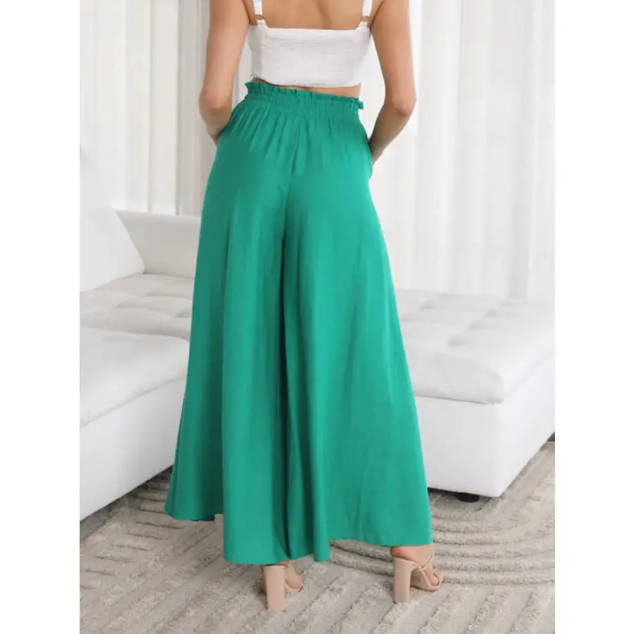 Casual Wide Leg Pants with Pockets