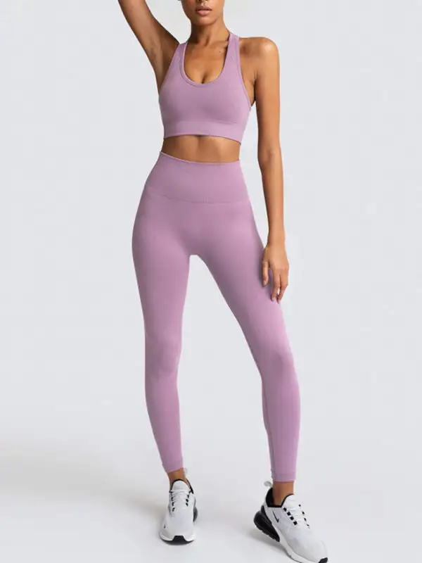 Beautiful Back High Waist Peach Hip Top