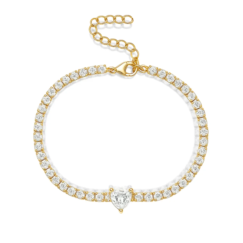 Tennis Statement Bracelet