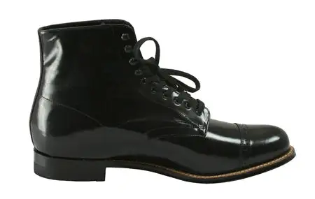 Kids' Sleek Lace Up Round Toe Everyday Boots