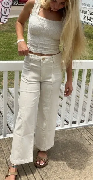 High Rise Relaxed Wide Leg Jeans